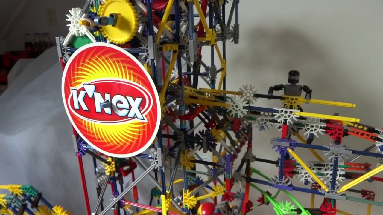 Knex 18 Lunapark ballenbaan