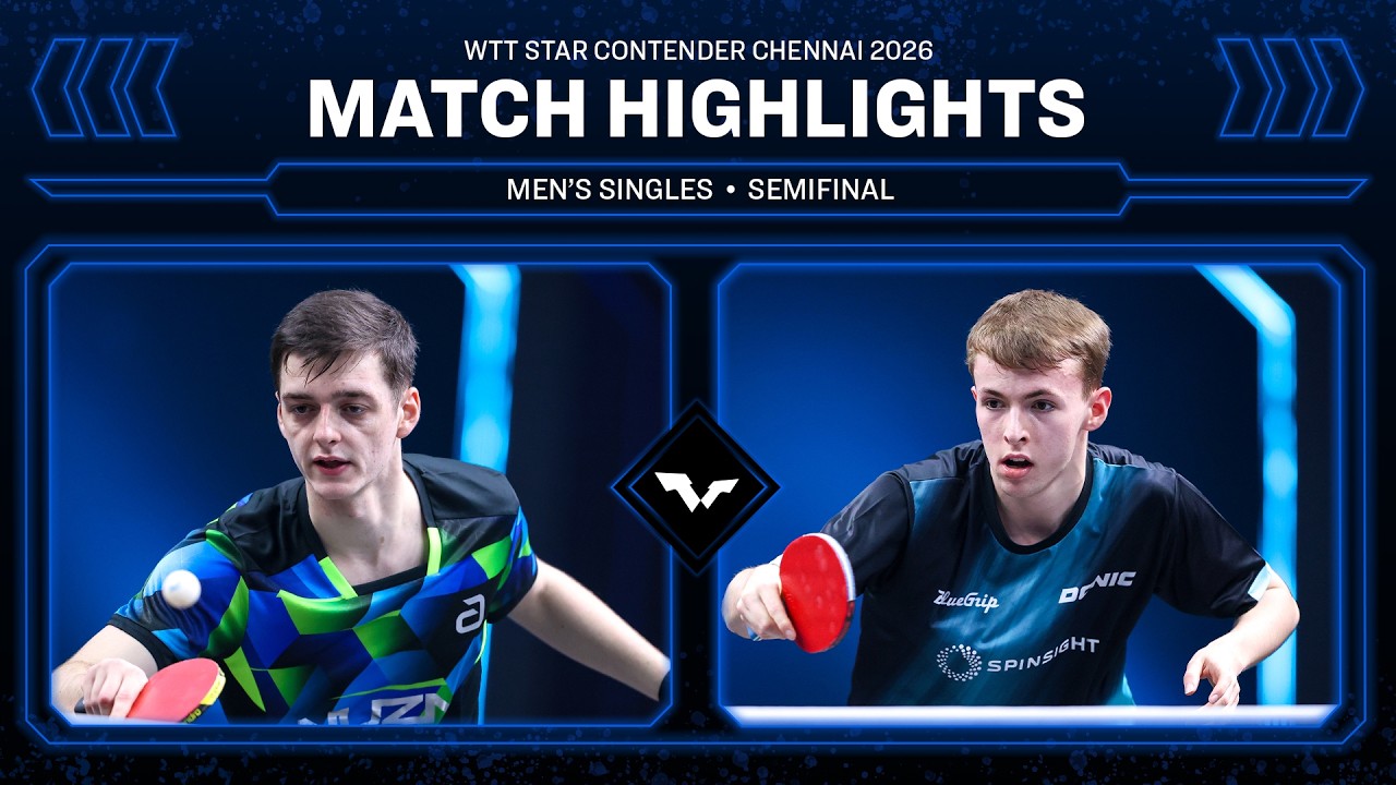Thibault Poret vs Flavien Coton | MS SF | #WTTChennai 2026