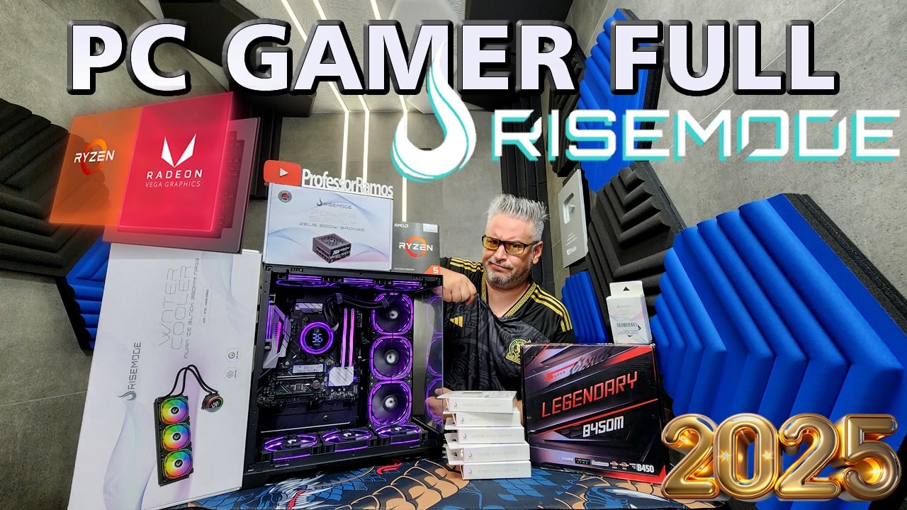 PC GAMER FULL RISE MODE 💥 PC Custo x Benéfico com Gráfico Integrado Ryzen 5600GT