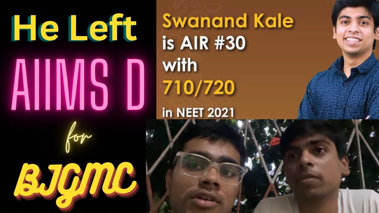 Why Did AIR 33 left AIIMS DELHI for BJGMC, PUNE | Reasons? Regrets? Bonds?
