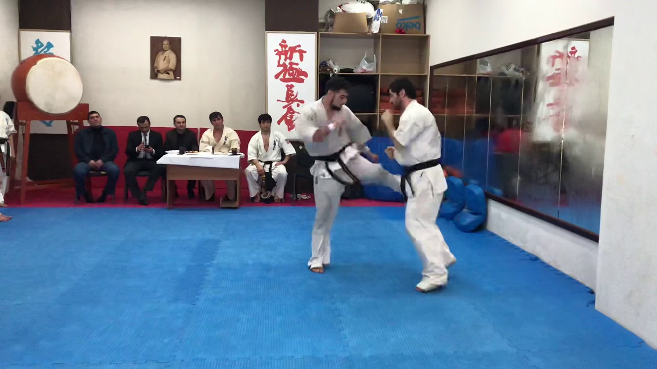 Salahat Hasanov Shinkyokushin Karate Azerbaijan 50 Kumite Part-7