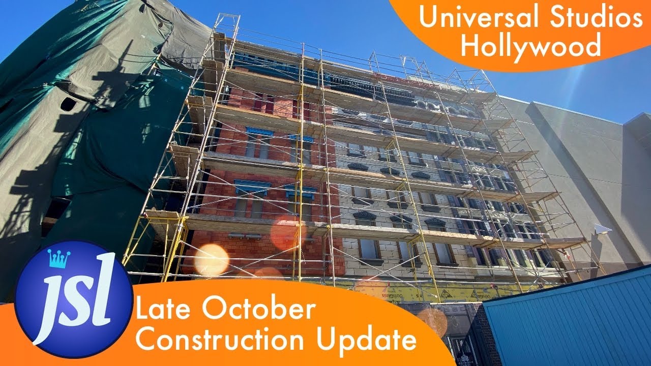 Late October Construction: Nintendo/Secret Life of Pets/Horror Nights at Universal Studios Hollywood