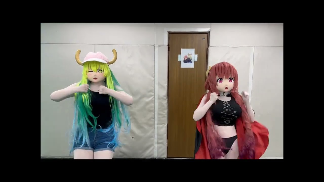 人力MMD】ルコアとイルルで、メイドラゴンSのOP踊ってもらった