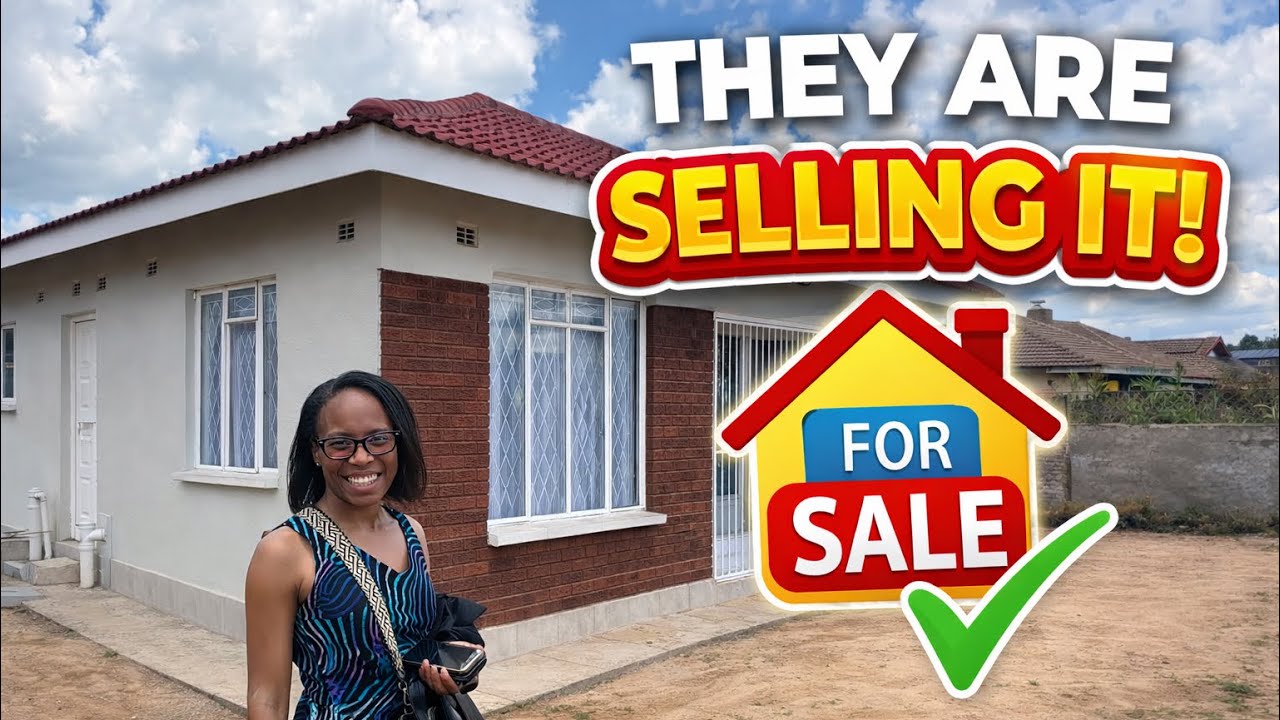 They Built This From The Diaspora- Now They Are Selling It | Harare Outskirts House Tour 🇿🇼