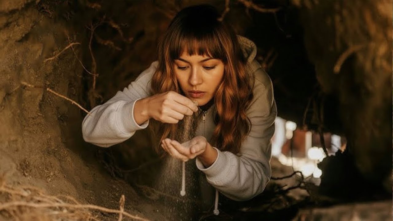 A girl who sees past crimes whenever she eats soil uses her strange power to help the police