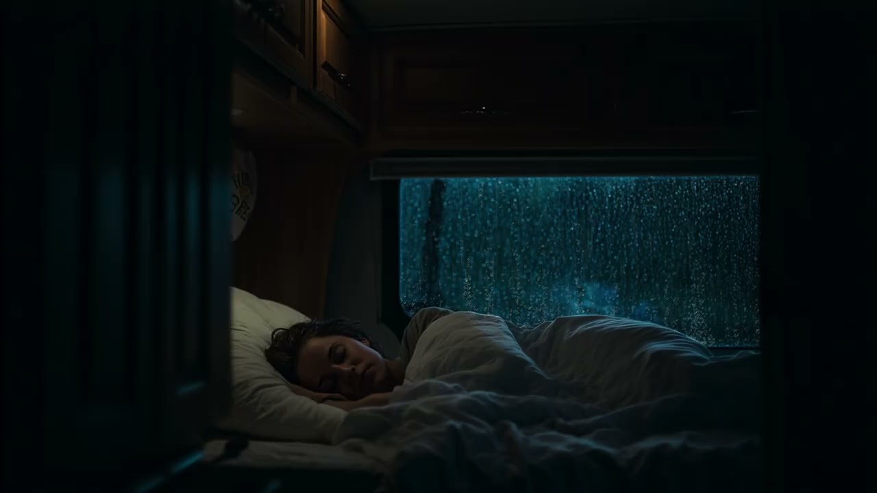 💤 Heavy Rain on Car Roof 🚗 Rain Sounds in Car with Thunder | Heavy Rain Sounds for Sleeping