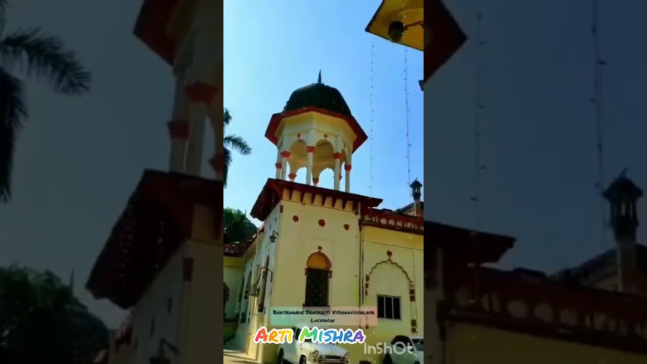 My college 🙏 Bhatkhande music University &hearts;️@🙏🙏...