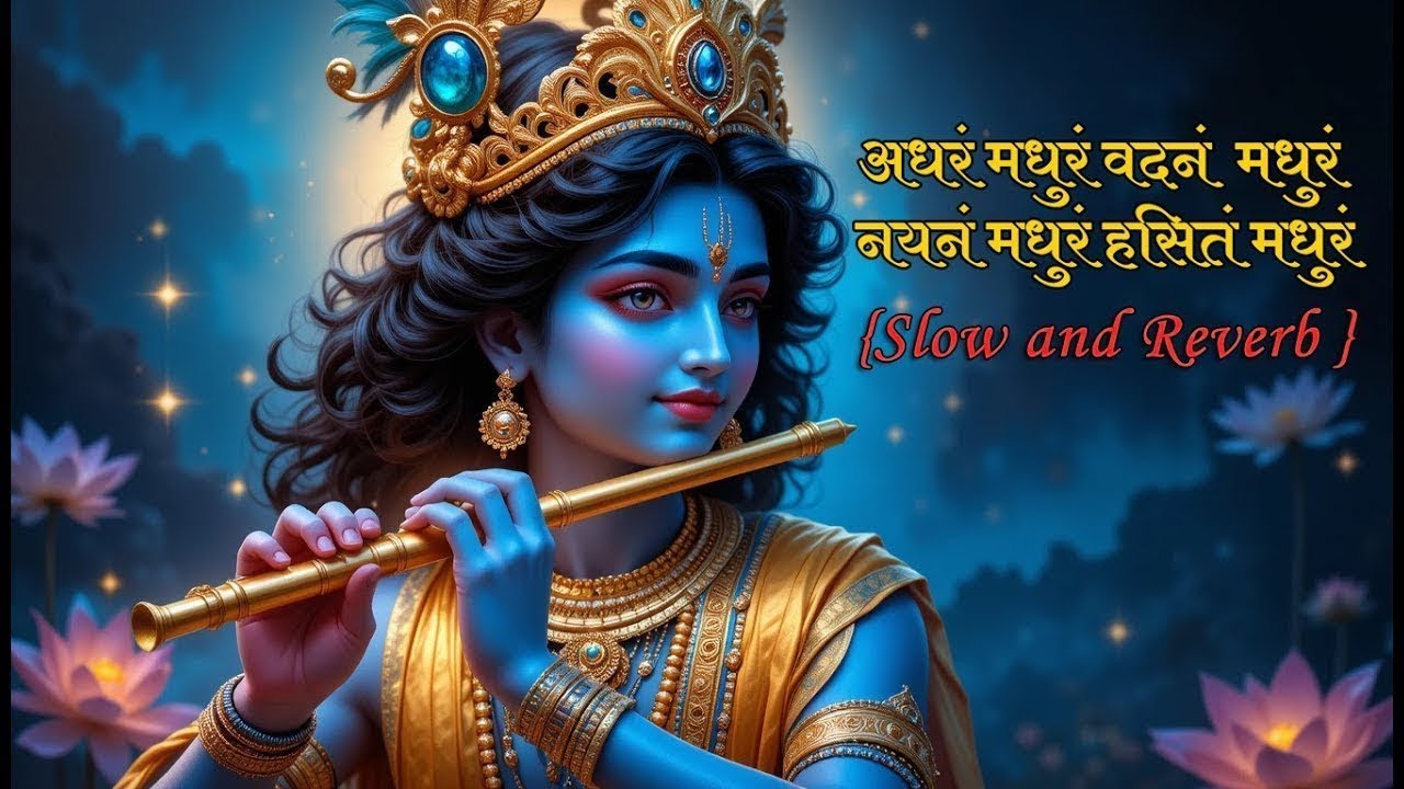 Adharam Madhuram Lofi - Krishna Bhajan | Bhakti Song | Bhajan Song | Madhurashtakam