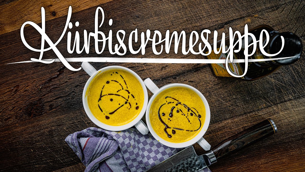 Cremige K&uuml;rbissuppe &ndash; Stephan Schnieder kocht
