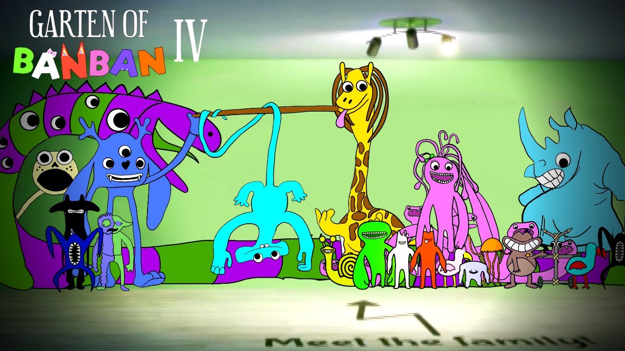 Garten of BanBan 4 - ALL NEW BOSSES + ENDING (Chapter 6)