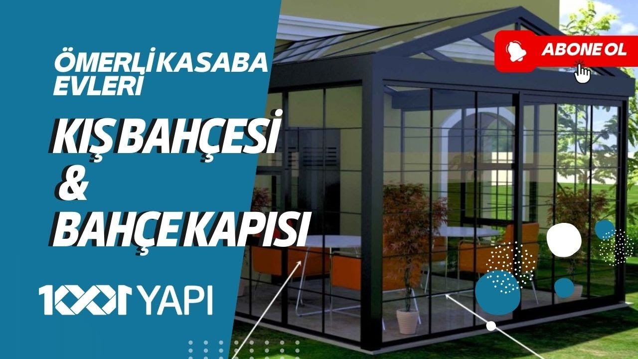 Ömerli Kasaba Evleri KIŞ BAHÇESİ & BAHÇE KAPISI