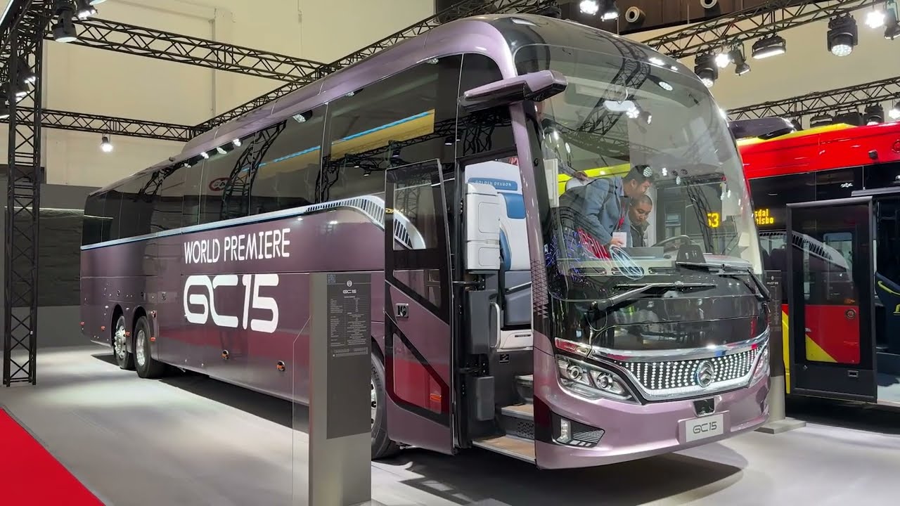 Электробус Golden Dragon EC 15 (2026) | Первый взгляд | Busworld Europe 2025, Брюссель