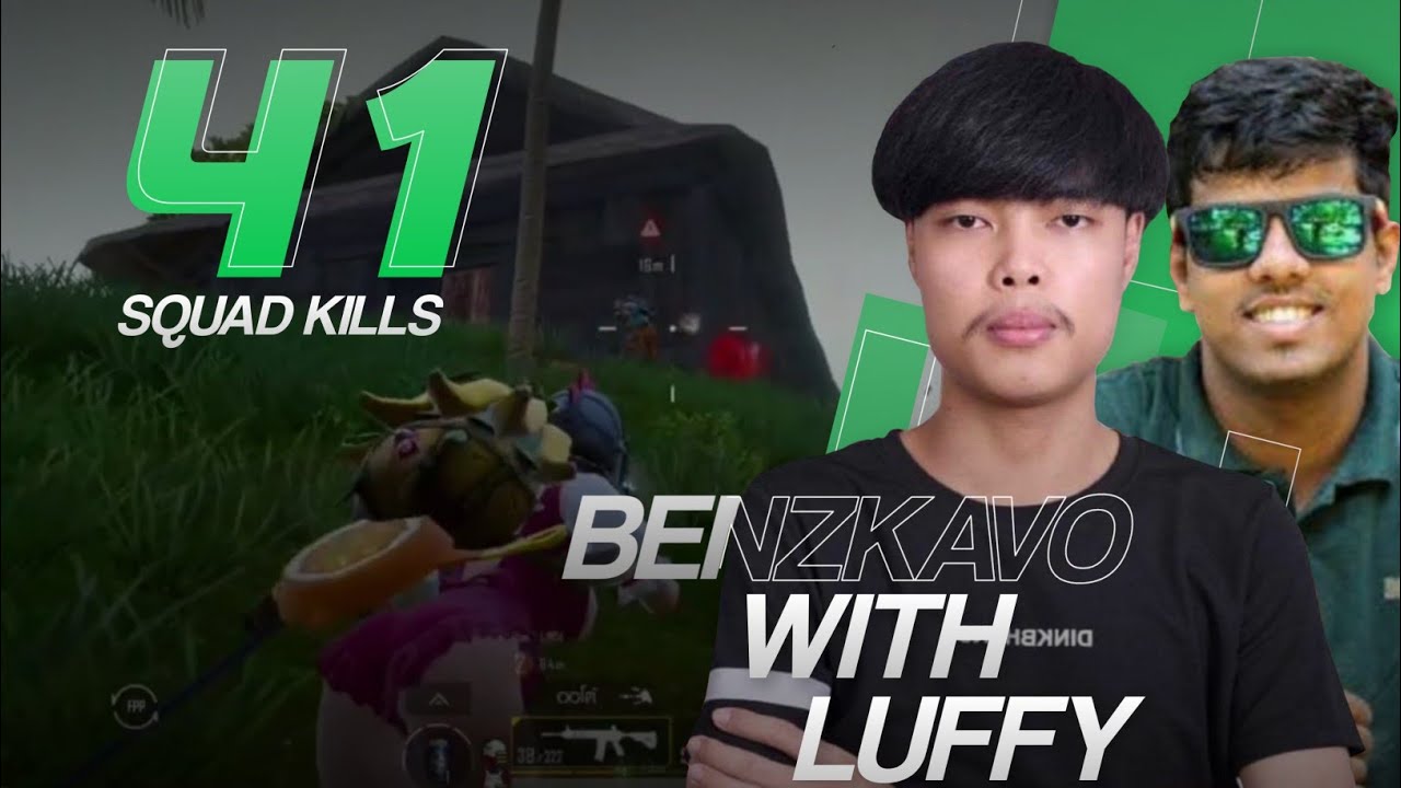 BENZKAVO WITH LUFFY SQUAD 41 KILLS | SRI LANKA |