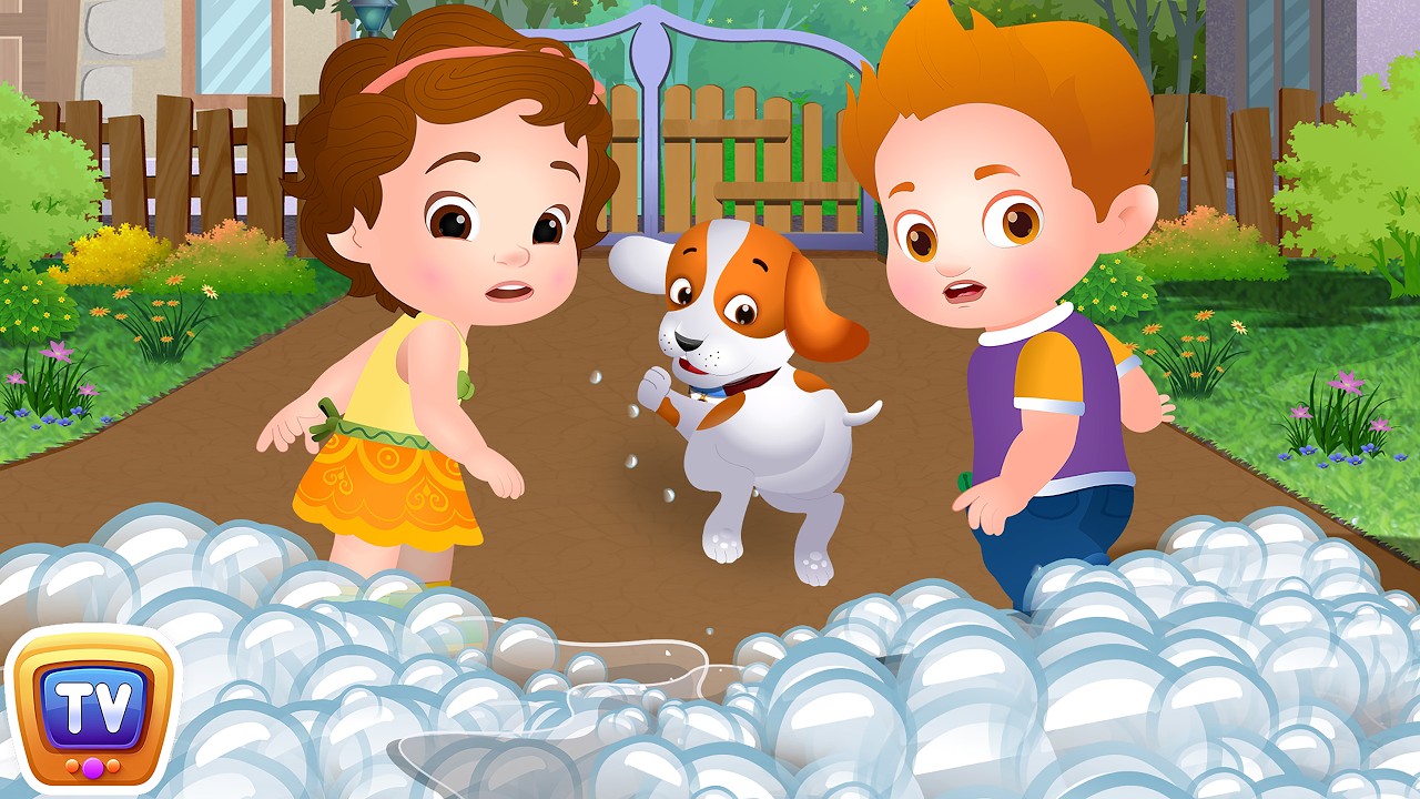 ChaCha and the soap bubble attack + Many More ChuChu TV Good Habits Bedtime Stories For Kids
