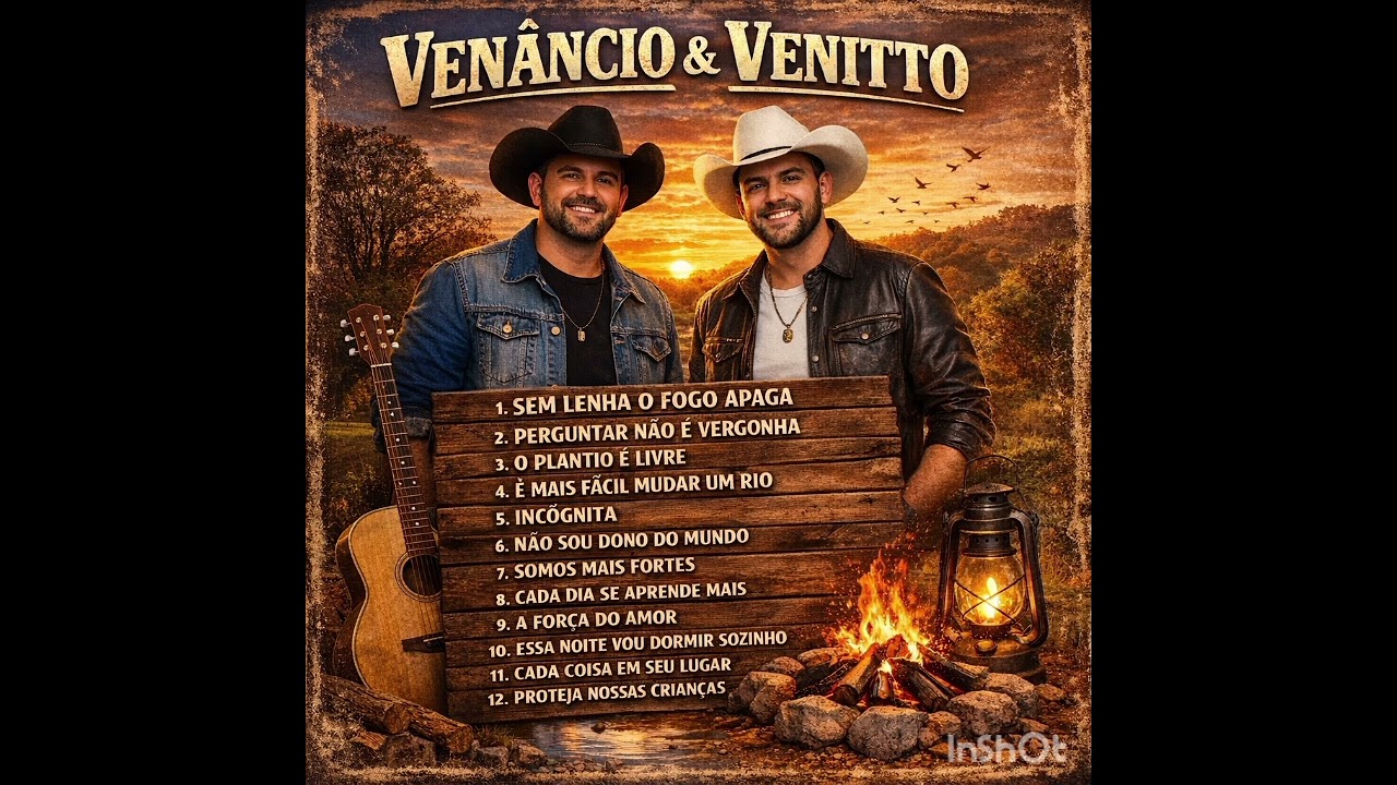 Venâncio e Venitto. Lançamento em todas plataformas digitais. 