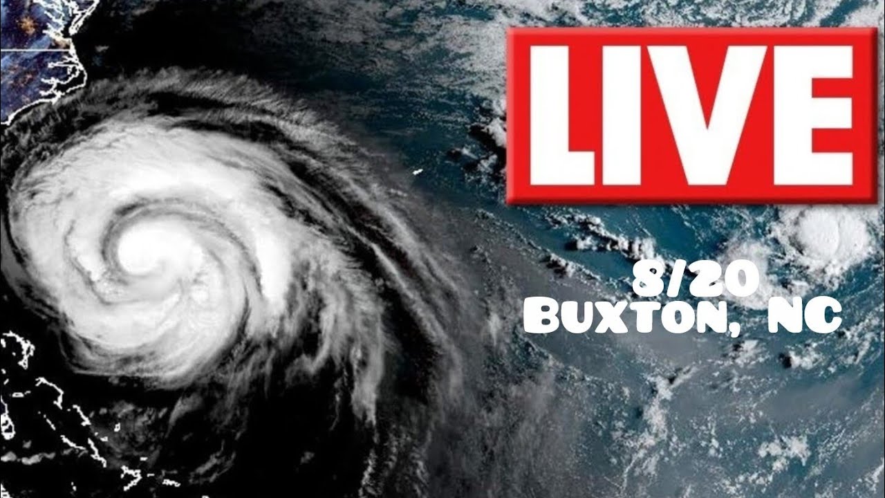 Hurricane Erin - Live From Buxton,NC - Cape Hatteras 