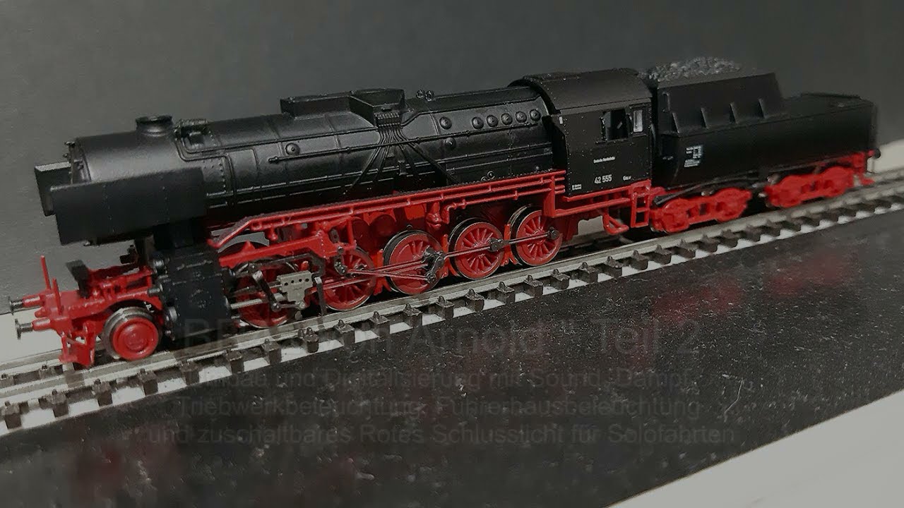 Arnold BR42 Umbau - Digitalisieren und Fahrvideo