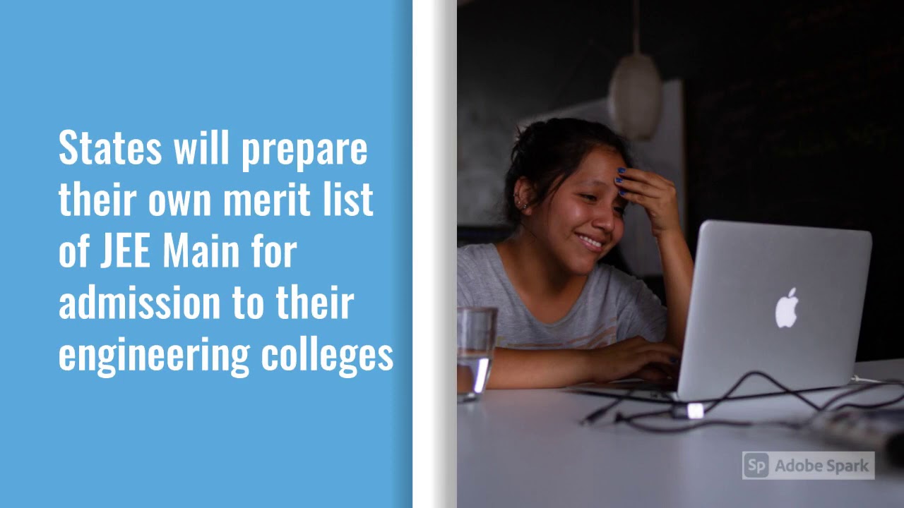 JEE main 2020 result, counselling, other details