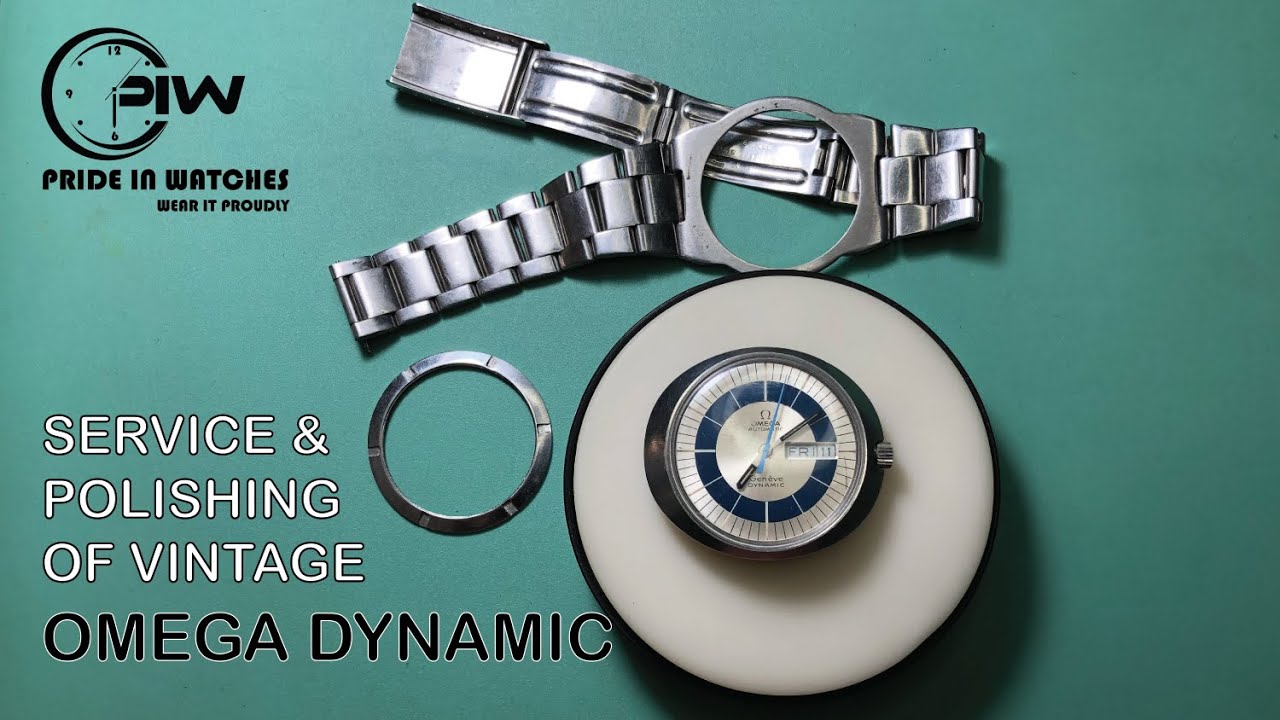 Service and Polishing of Vintage Omega Dynamic | 752 Automatic Movement