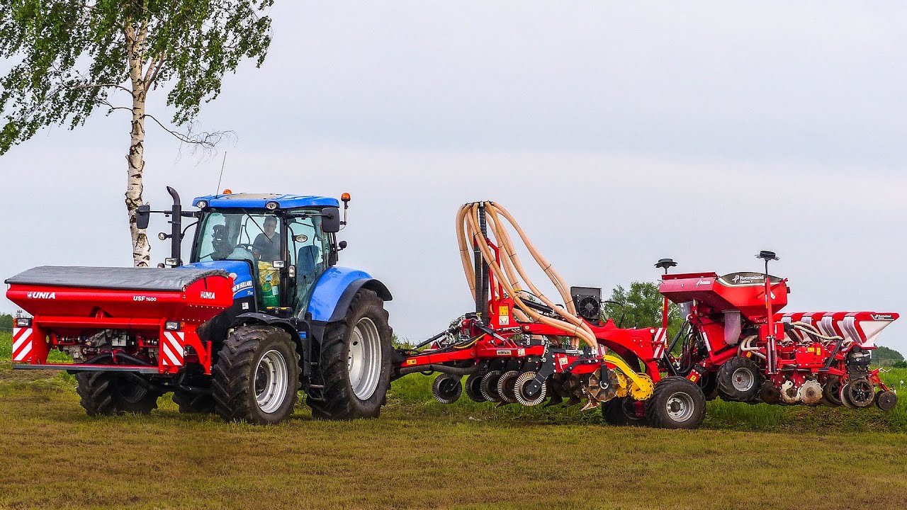 Pasowy Siew Kukurydzy ! STRIP TILL -  New Holland T7.210 AGRO-LINE Optima V