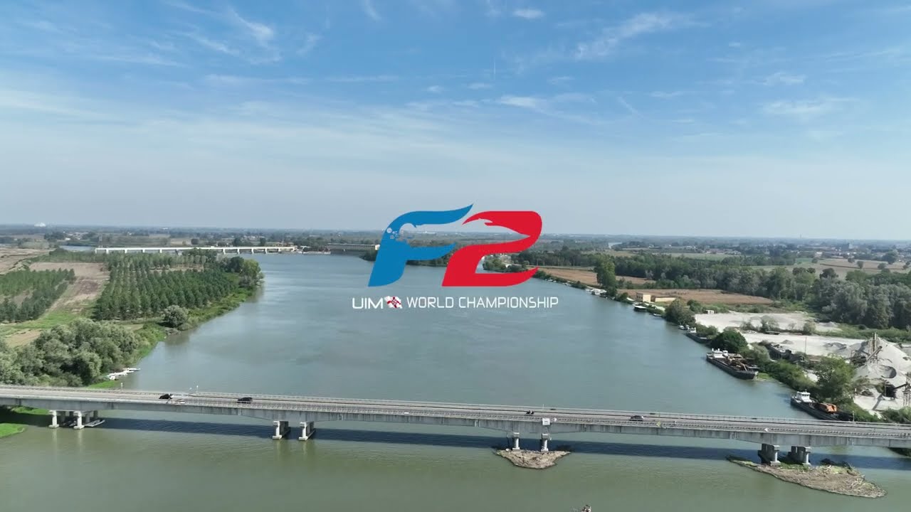 UIM F2 World Championship in San Nazzaro Drone view