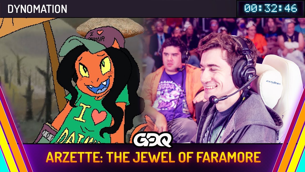Arzette: The Jewel of Faramore by Dynomation in 32:46 - Summer Games Done Quick 2024