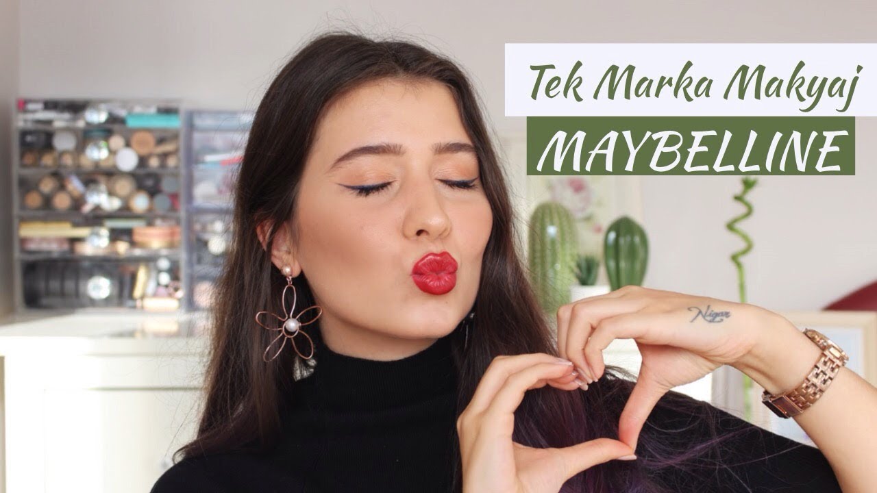 Tek Marka Makyaj; Maybelline | Bu Nasıl Bir Aydınlatıcı!? 🤯