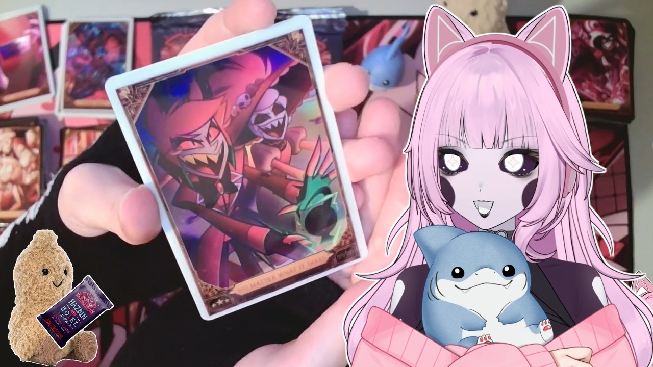 Opening Hazbin Hotel Trading Cards 1st Edition!!