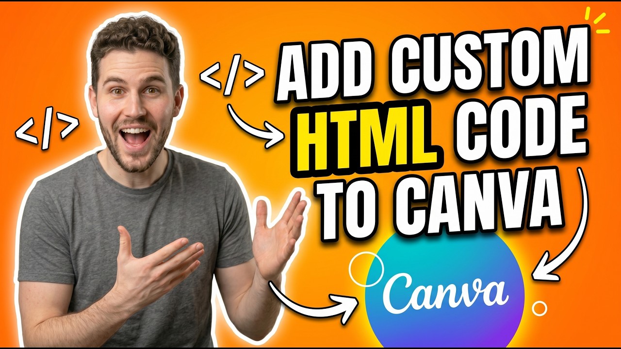 How To Add Custom HTML Code To Your Canva Project (Easy Embed Guide)