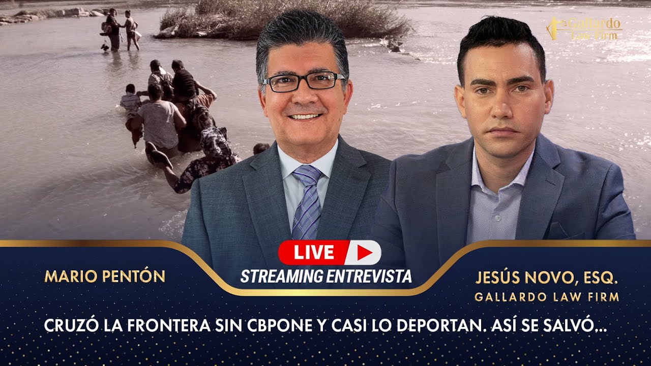 Cruzó la frontera sin CBPONE y por poco lo deportan. ¡Así se salvó!