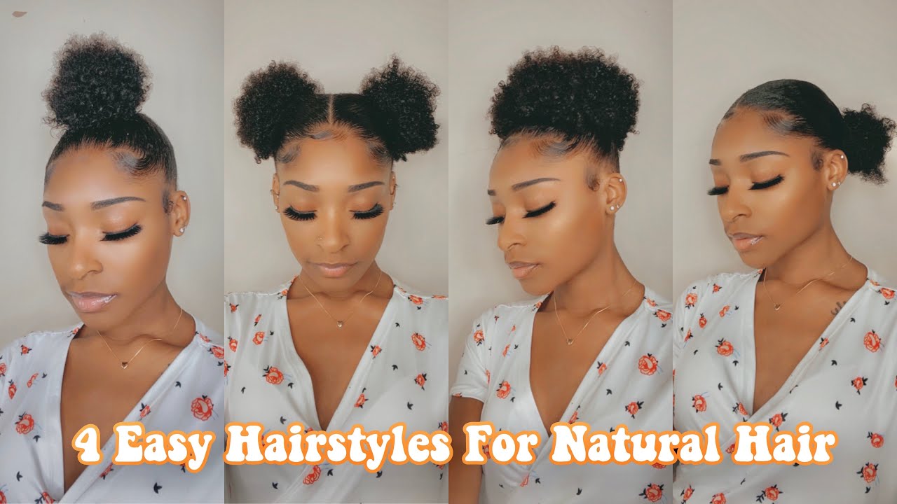 4 Hairstyles For short hair