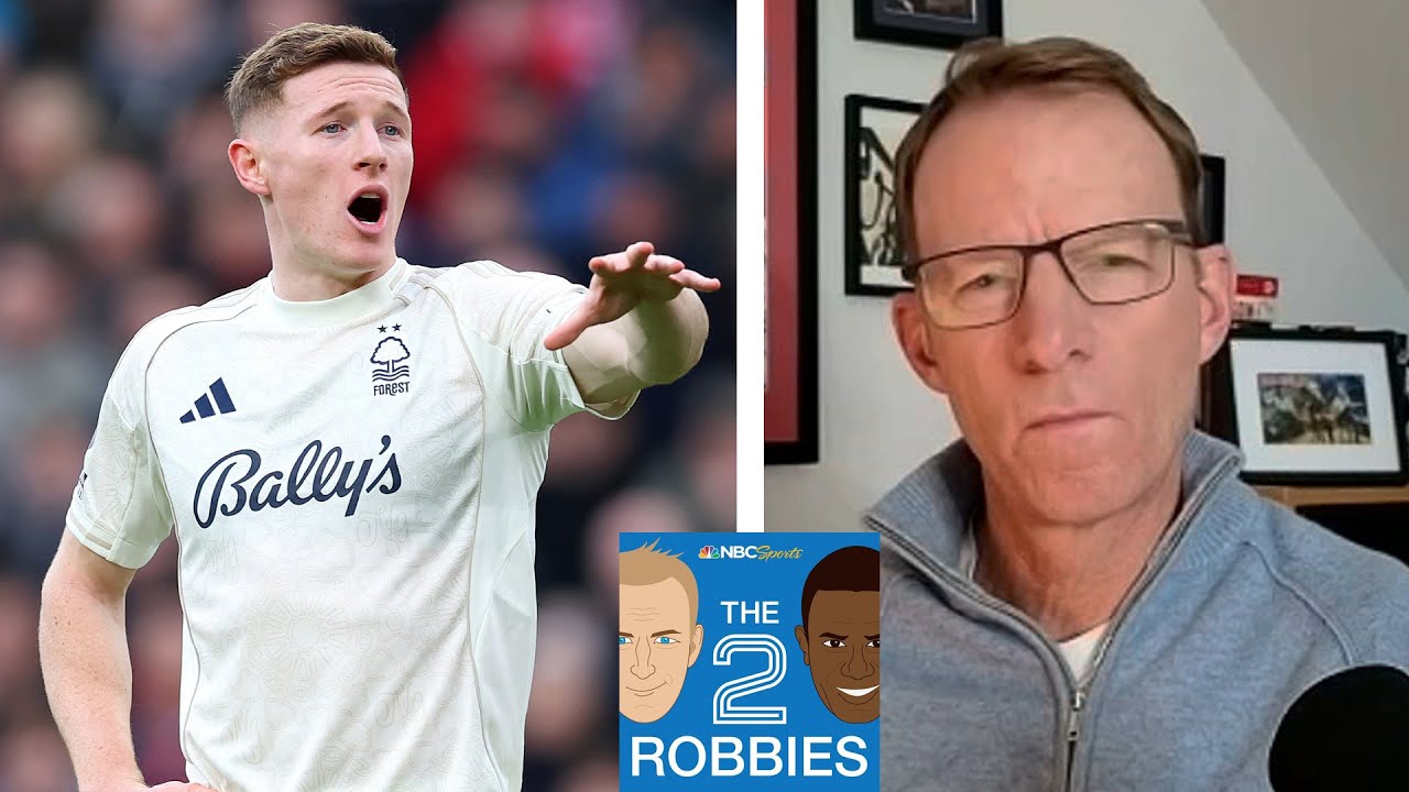 Elliot Anderson is 'not far off of Declan Rice' - Robbie Mustoe | The 2 Robbies Podcast | NBC Sports
