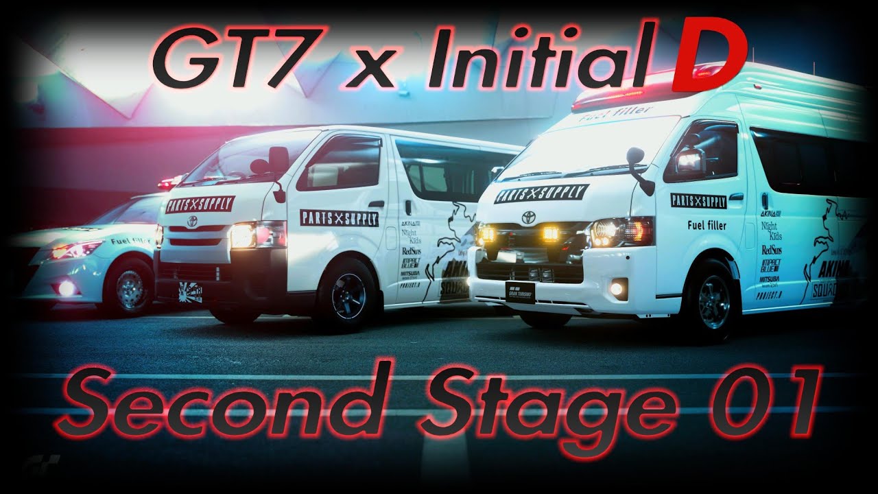 GT7 x Initial D - Second Stage 01 - |VARIOUS CIRC.| Better,wider,faster!