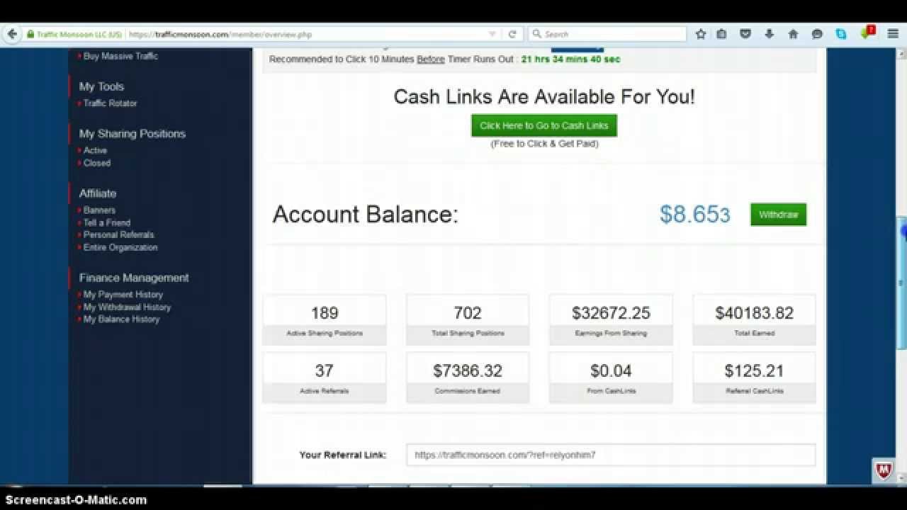 Traffic Monsoon PROOF Review- Over $40K Earned in Traffic Monsoon So Far...