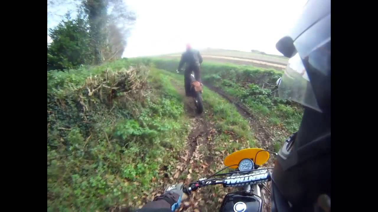 Green Laning on a 1978 Husqvarna 390 WR