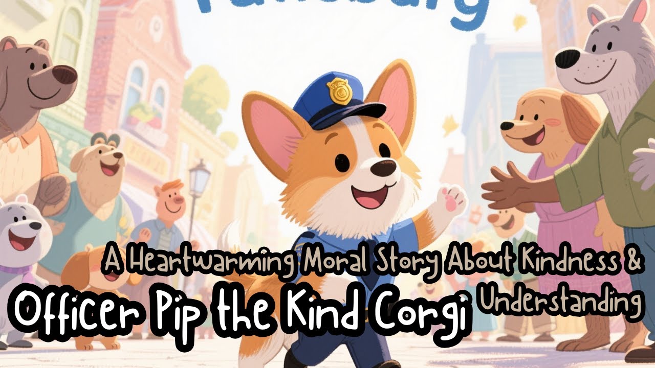 Officer Pip the Kind Corgi | A Heartwarming Moral Story About Kindness & Understanding