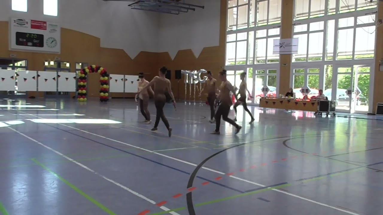 TWIRLING GERMANY Deutsche Meisterschaft TTSG Niedereschach 2018 Team Junior