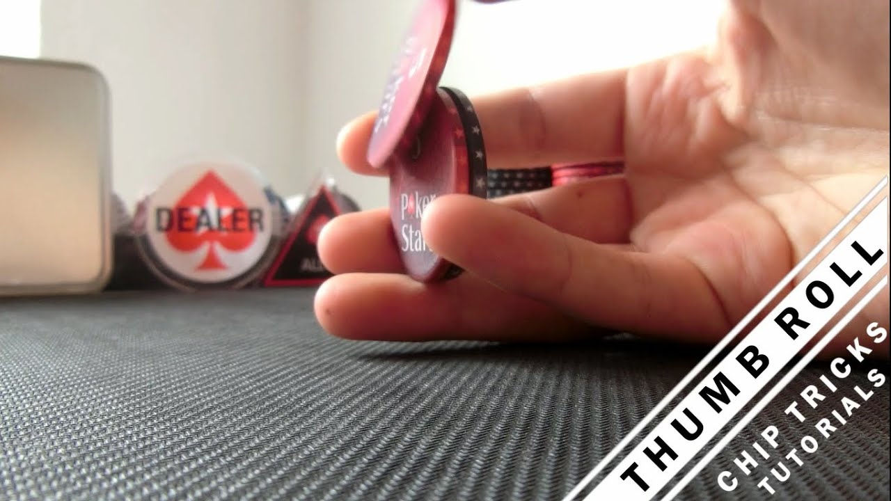Poker Chips Trick - Thumb Roll Tutorial