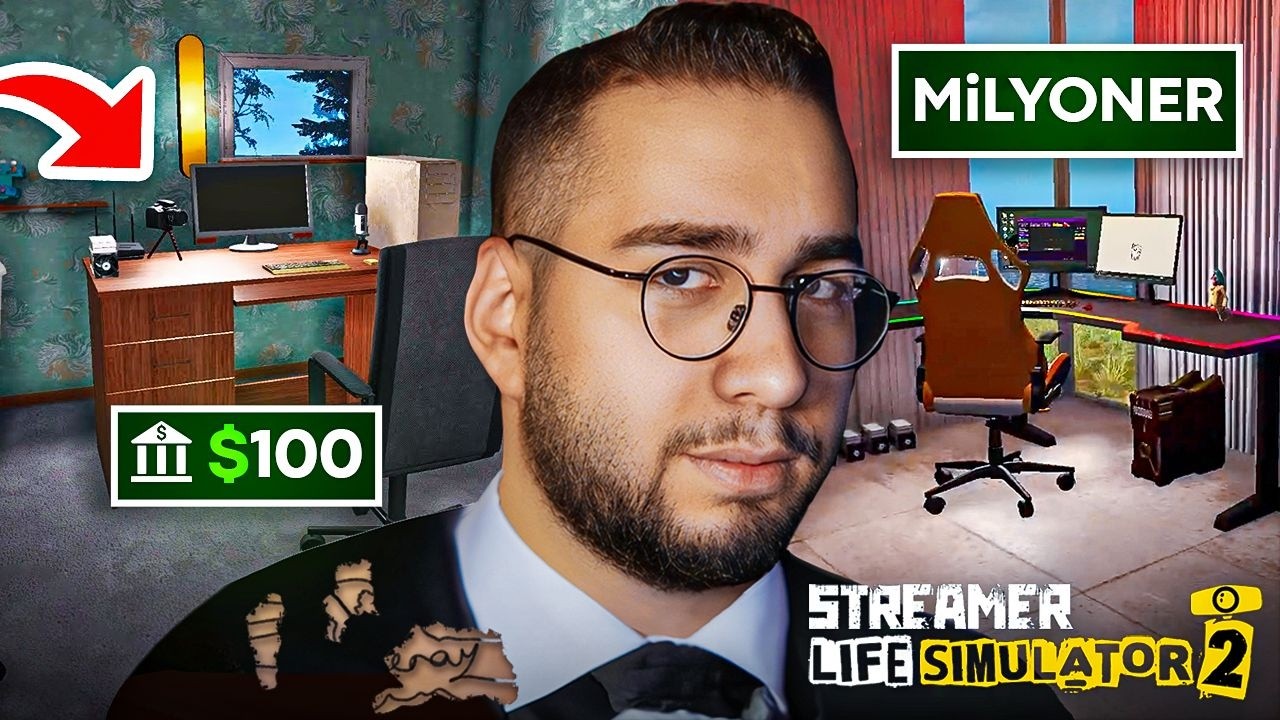 YENİ ARABA ALDIM! İZLENME VE ABONE REKORU KIRDIM! | STREAMER LIFE 2 | FİNAL