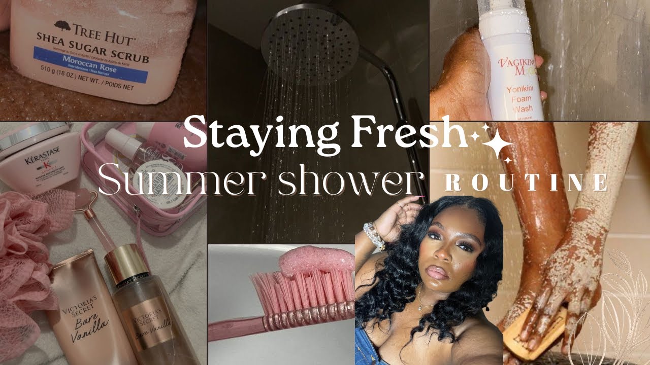 How I Stay Fresh All Summer 💦 Shower+ SELF-CARE #selfcare #beauty #mom