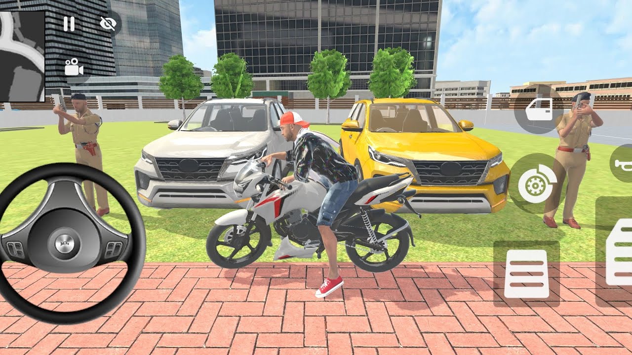 🎮 Franklin order by 2⃣ Toyota Innova in Indian bike Thief Auto simulator 🎮