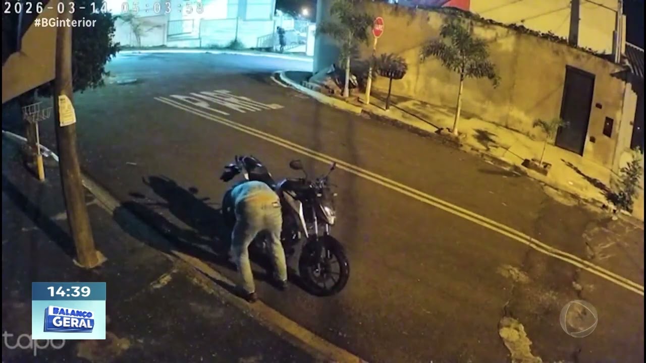 Jardim Pagani em Bauru: trio furtou duas motos em condomínio
