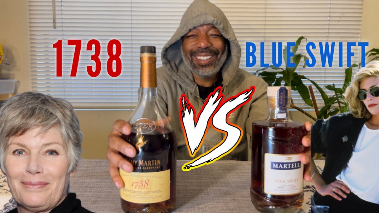 Remy Martin 1738 vs Martell Blue Swift: Where's the WHISKEY?