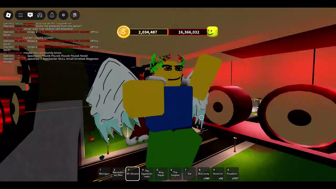 the bull birthday party in shoot and eat noobs part  5