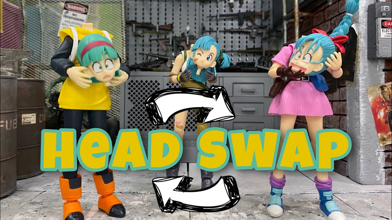 Head Swap for SH Figuarts Bulma from Dragon Ball
