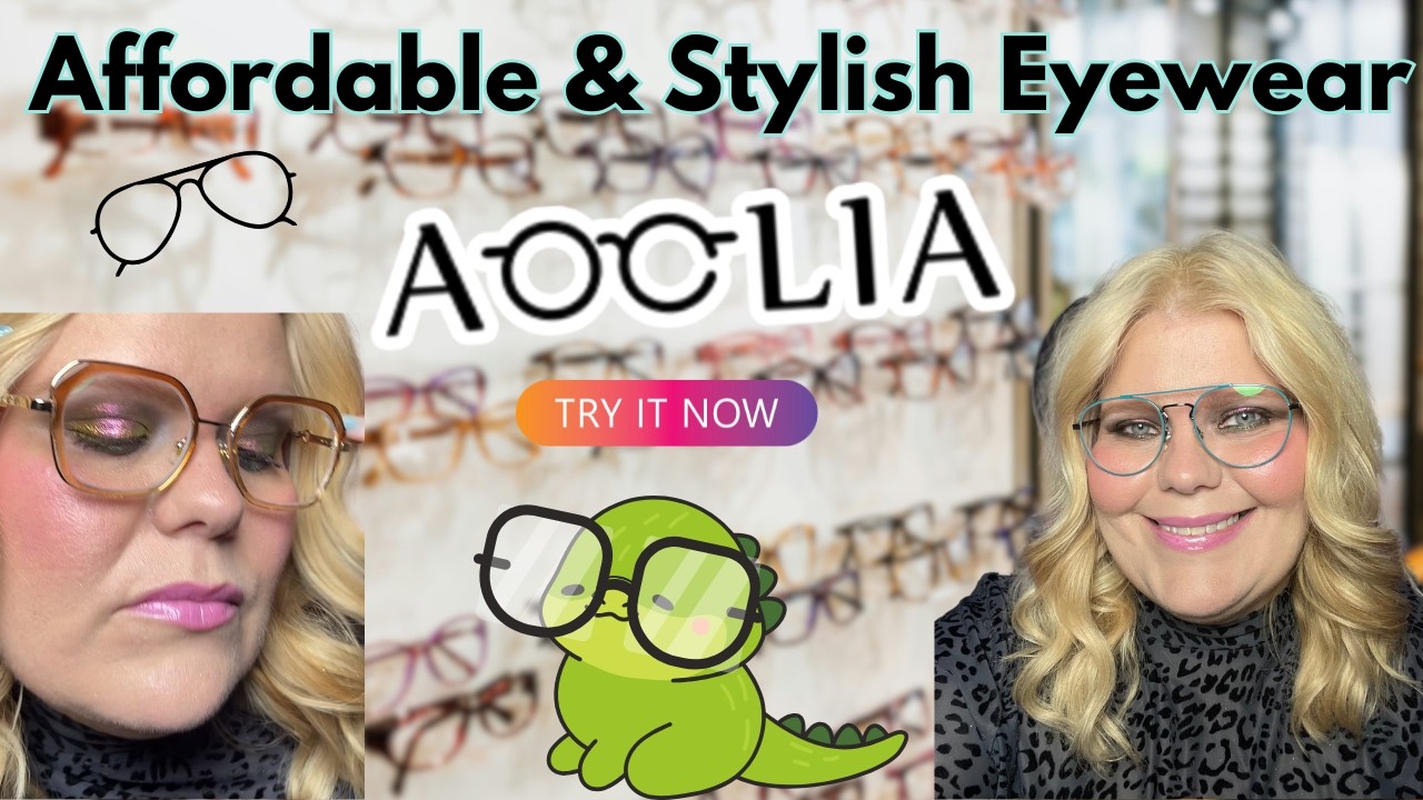 Stylish & Affordable Eyewear | Try On w/ Aoolia Optical
