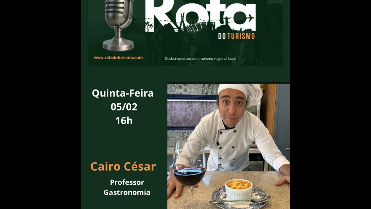 “Gastronomia é técnica e com muita pitadinha de amor faz totalmente a diferença”.