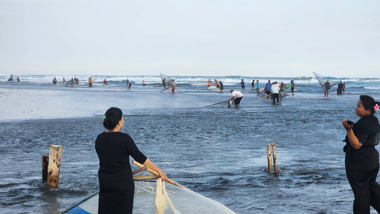 LAGI VIRAL! Cari Ikan Impun di Pantai Cidaun,Cianjur Selatan Hasilnya Bikin Kaget!