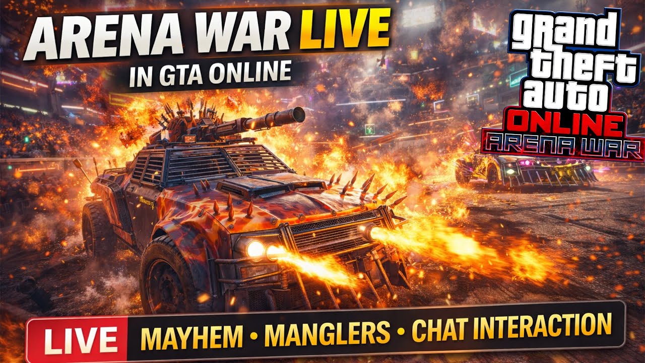 ARENA WAR MAYHEM LIVE 🔥 EXPLOSIVE CHAOS & NONSTOP ACTION