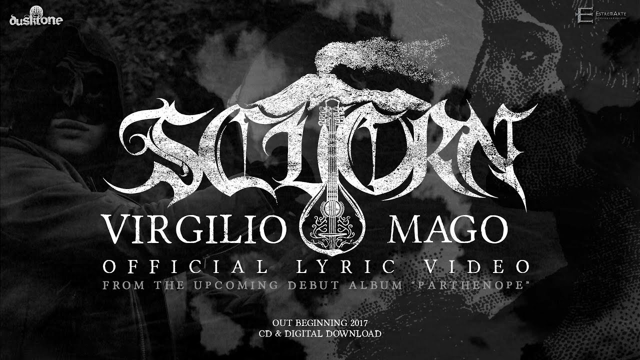 SCUORN - Virgilio Mago (OFFICIAL LYRIC VIDEO) - Parthenopean Epic Black Metal